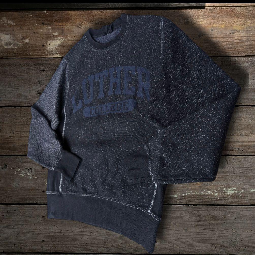 90s　Champion　リバースウィーブ　後染め　スウェット　カレッジプリント