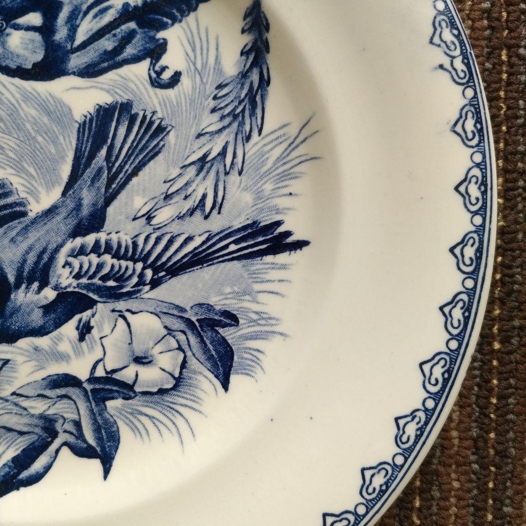 【1920−30年】クレールフォンテーヌ　夏ETE　デザート皿　２枚セット