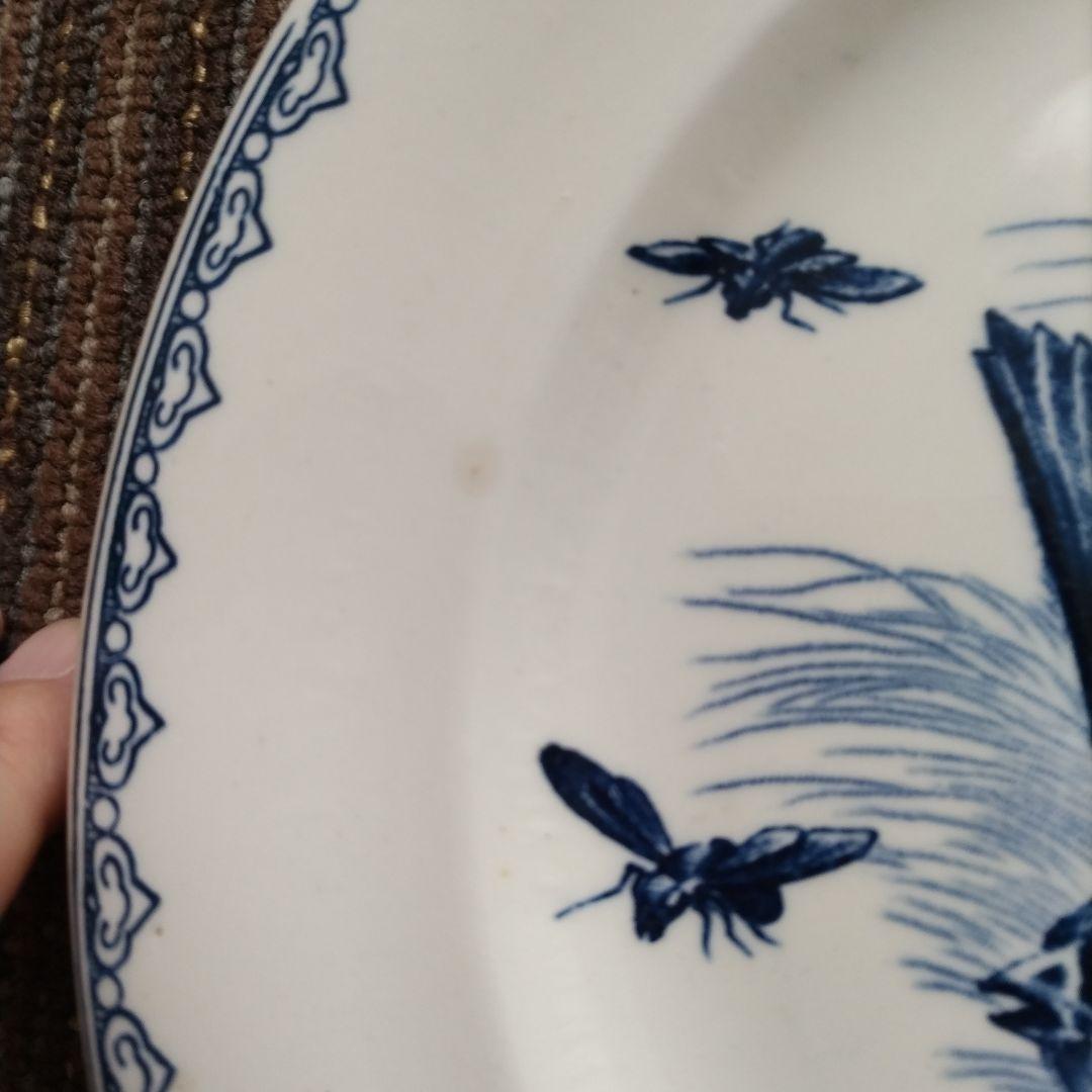 【1920−30年】クレールフォンテーヌ　夏ETE　デザート皿　２枚セット