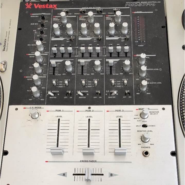 DJ用アナログターンテーブルセット