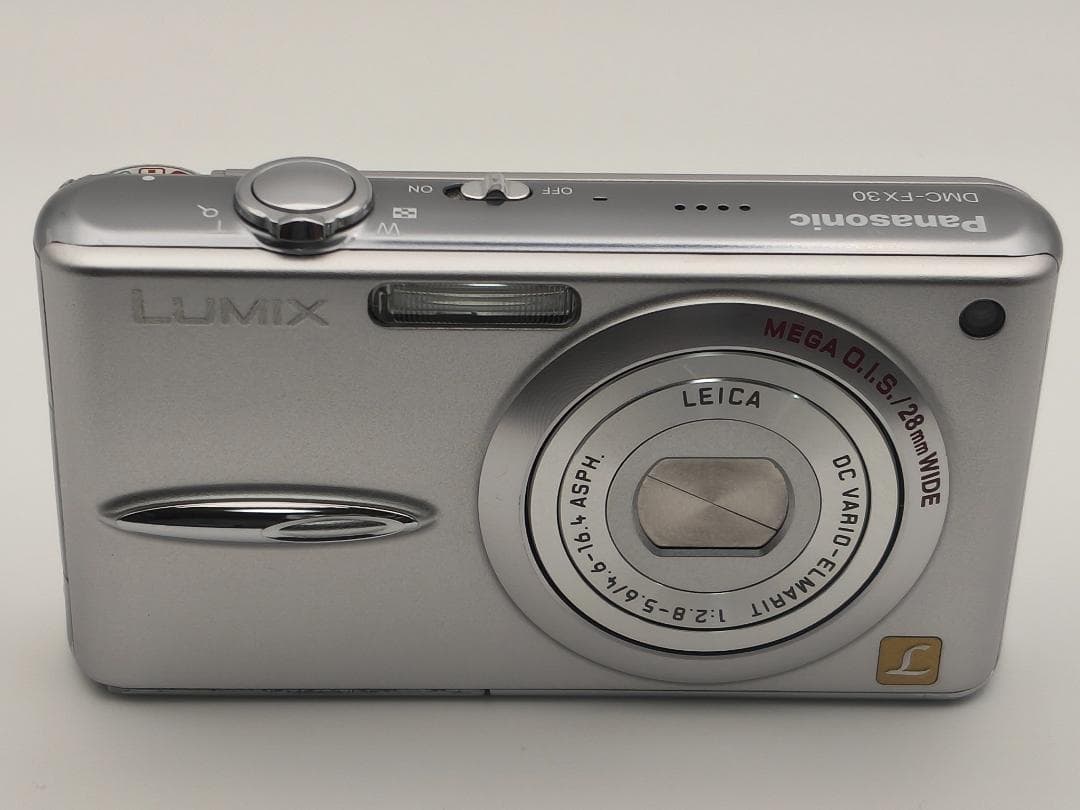 【美品・完品】Panasonic LUMIX DMC-FX30 純正電池3個付