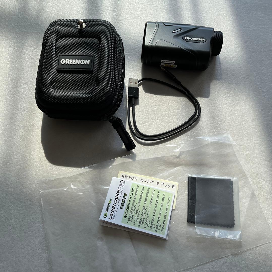 GREENON ゴルフ用距離計 本体と付属品