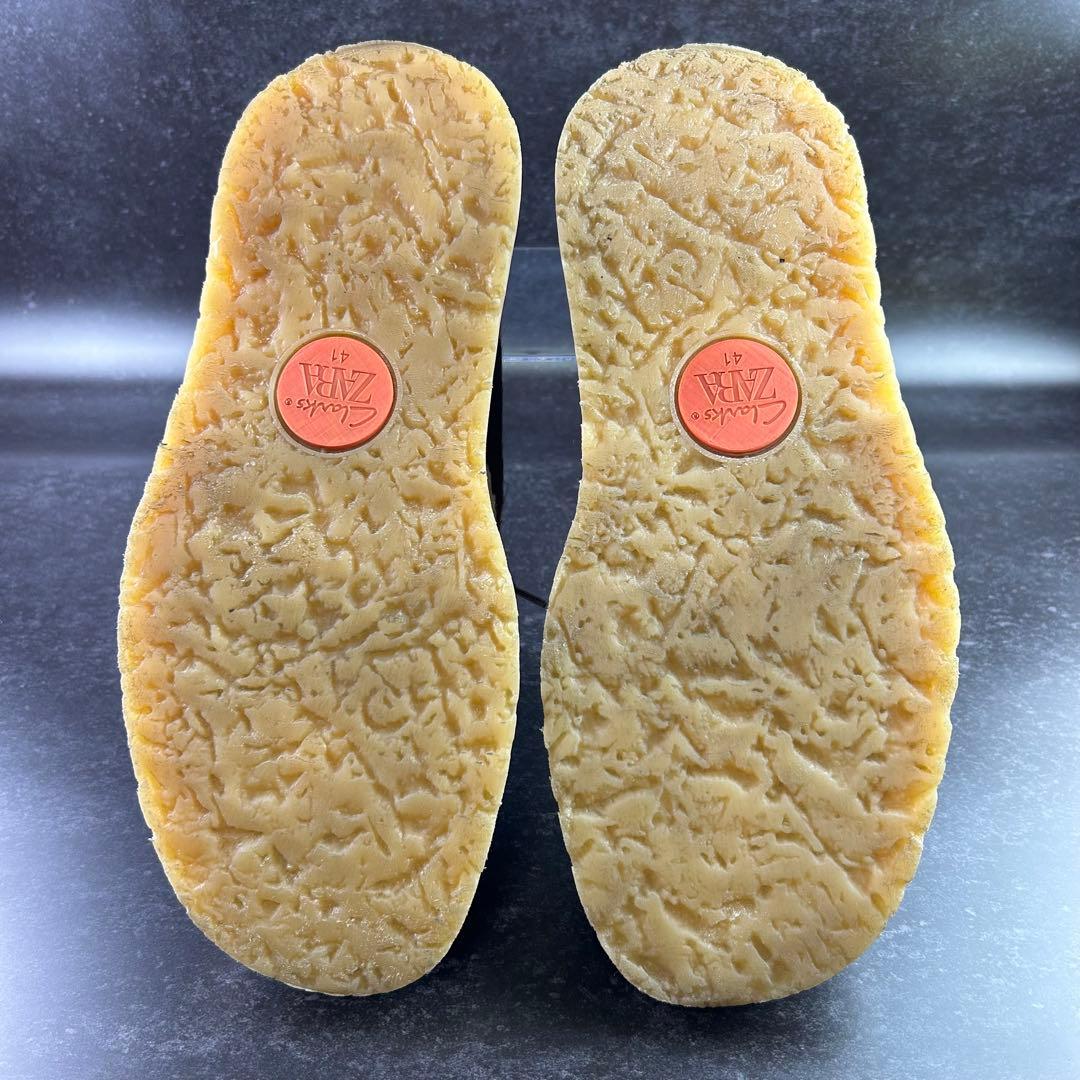 月末最終価格 超美品 Clarks×ZARA ハラコ モカシンブーツ 26.5