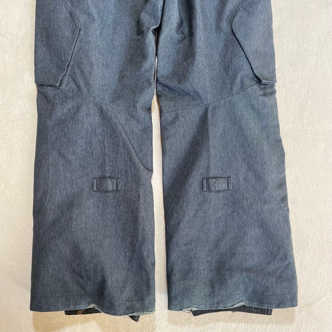 BURTON GORE-TEX スノボー　デニム　パンツ　S