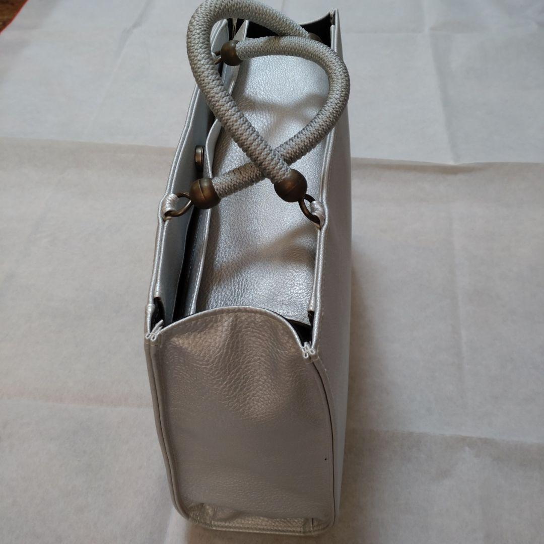 【新品】和装用バッグと揃いの低反発L草履セット　オーダー品　大容量バッグ　モダン