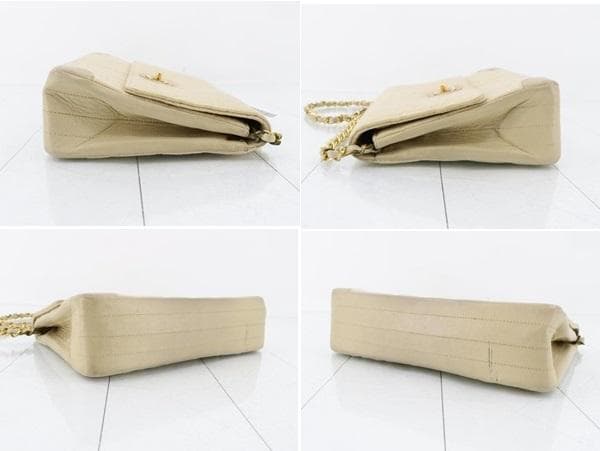 54.CHANEL ショルダーバッグ マトラッセ　チェーンショルダー　Ｇ金具