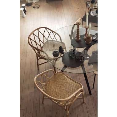 メーカー直送 東屋　NRS-506NA ラタンチェア ナチュラル　ラタン製