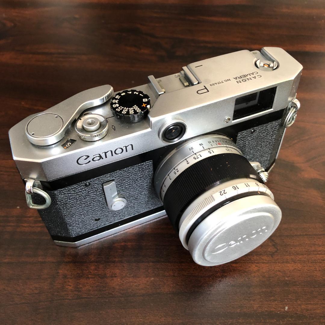 CANON P型　50㎜　F1.8 キヤノン レンジファインダー フィルムカメラ