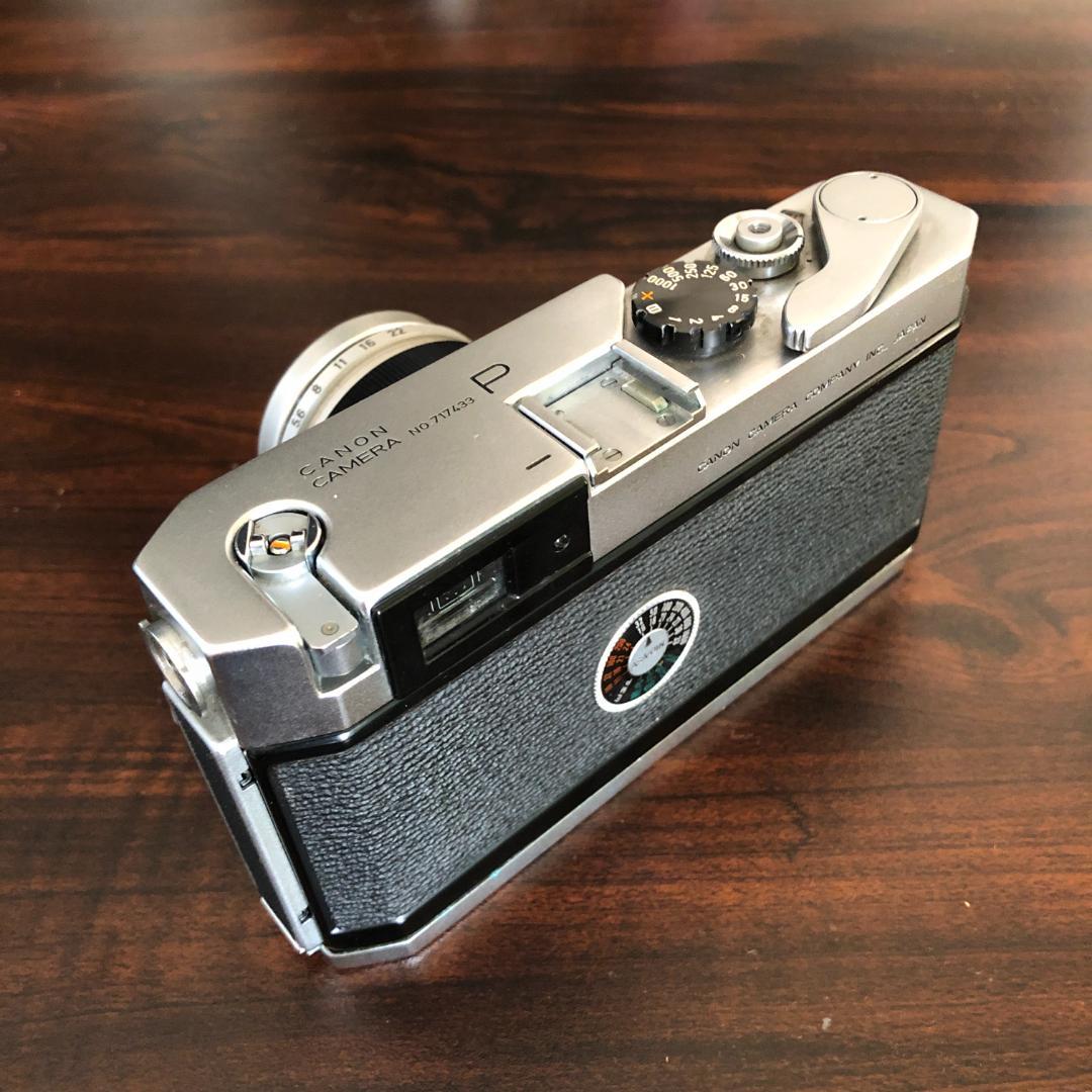 CANON P型　50㎜　F1.8 キヤノン レンジファインダー フィルムカメラ