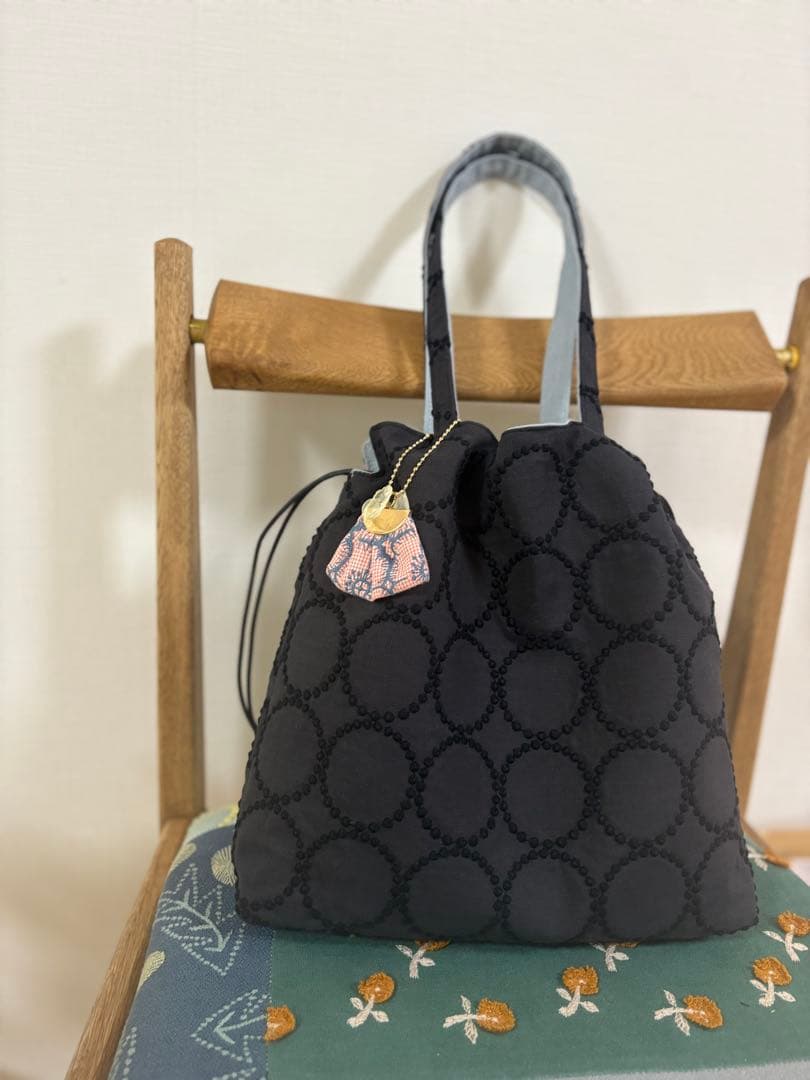 ミナペルホネン▫︎ハンドメイド▫︎巾着bag