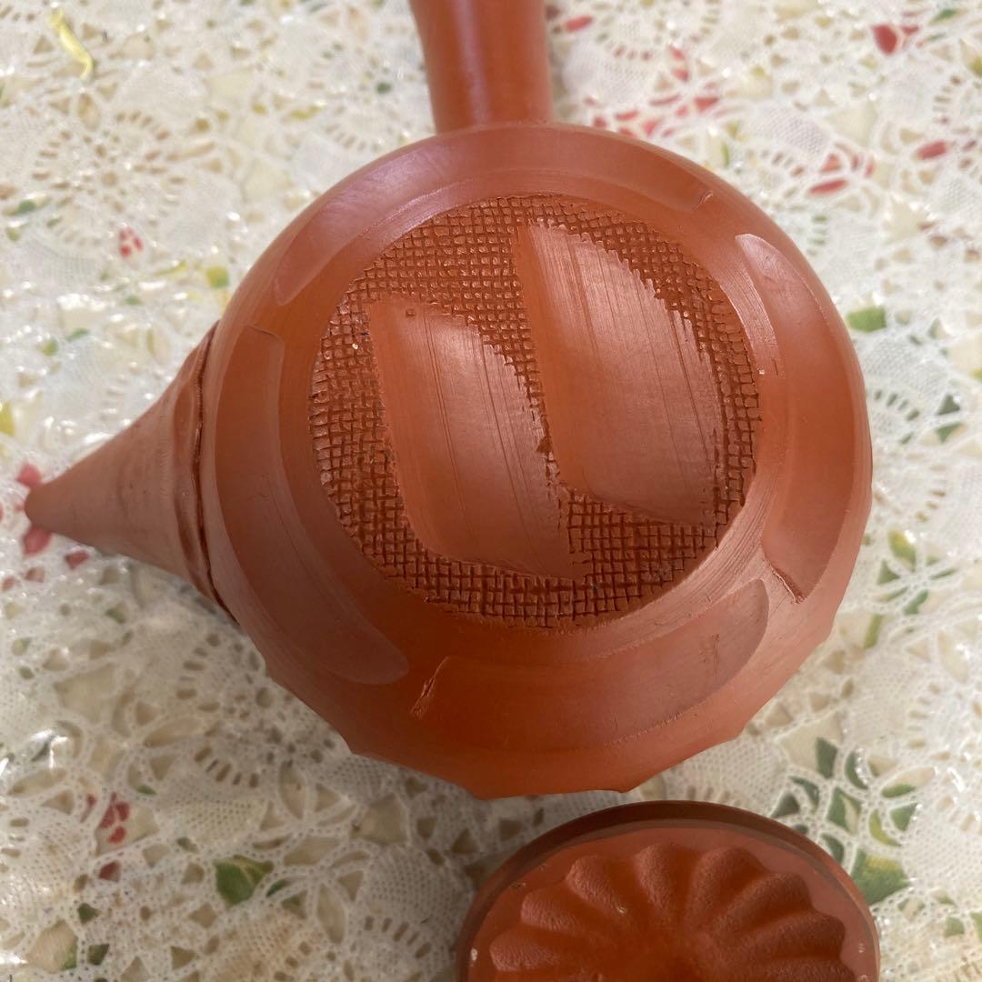 常滑焼急須　作家物