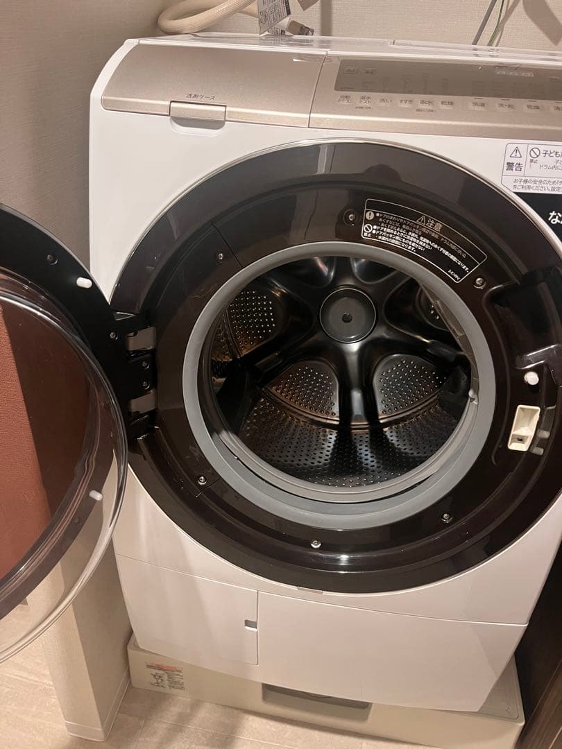 早い者勝ち！【訳あり】日立 ドラム式洗濯乾燥機 BD-SV110GL-W