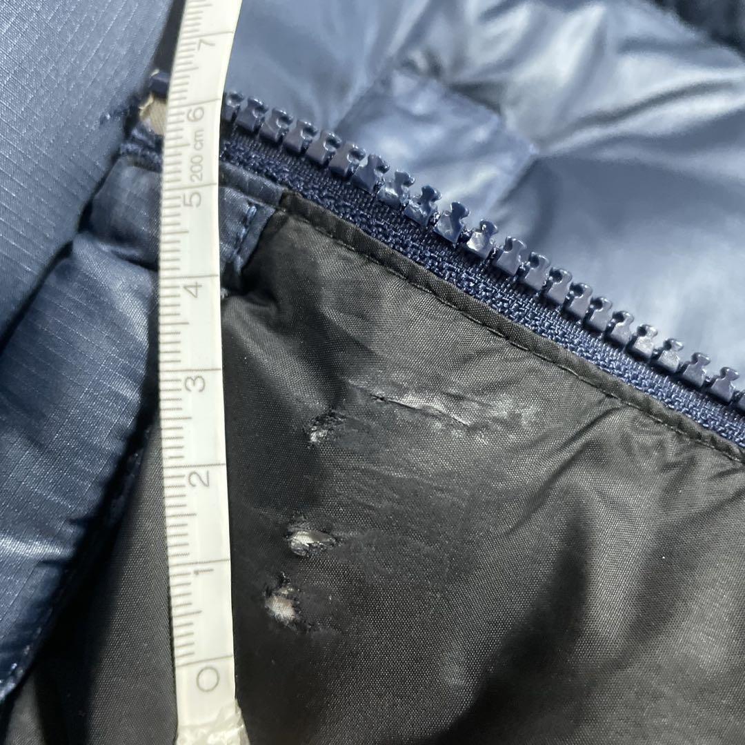 ノースフェイス　ヌプシ　ダウンジャケット　ネイビー　メンズXS　700フィル