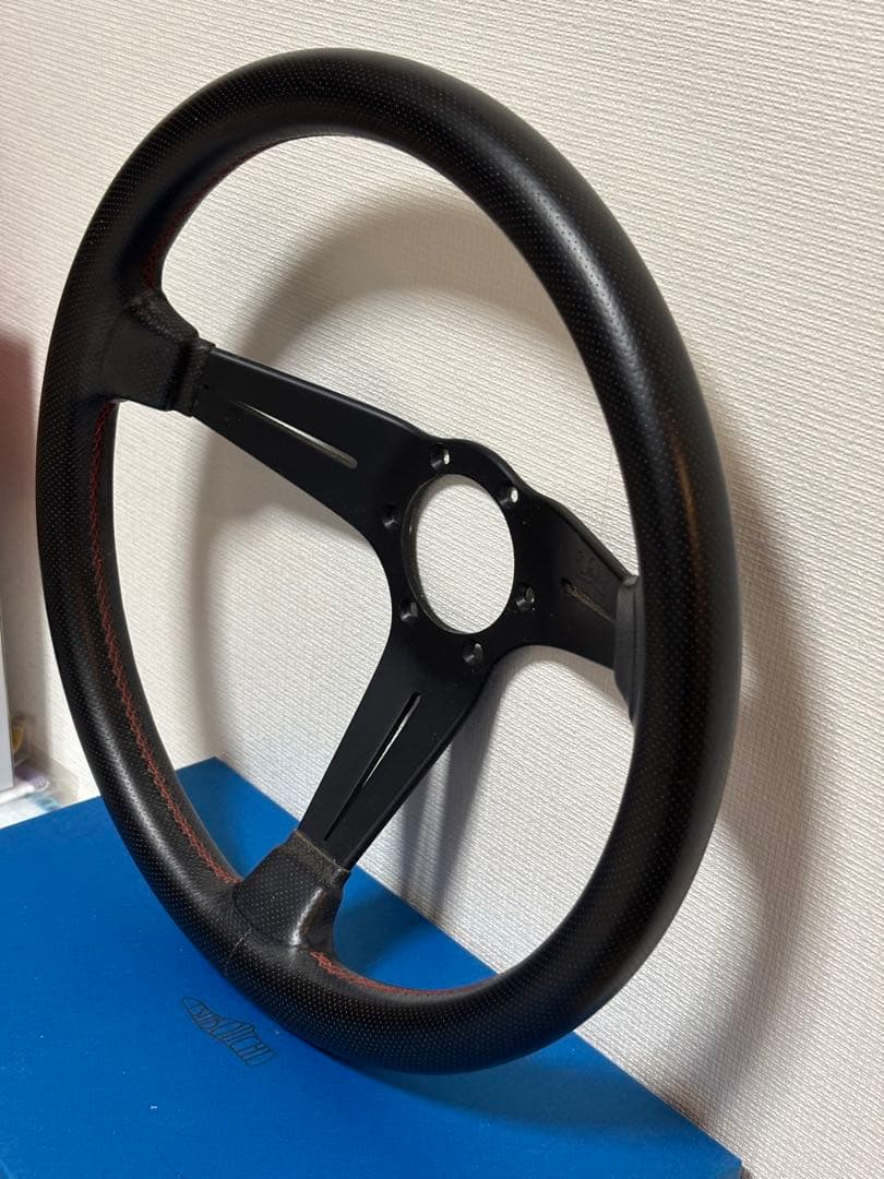 NARDI CLASSIC ブラックレザー＆ブラックスポークステアリング 本体