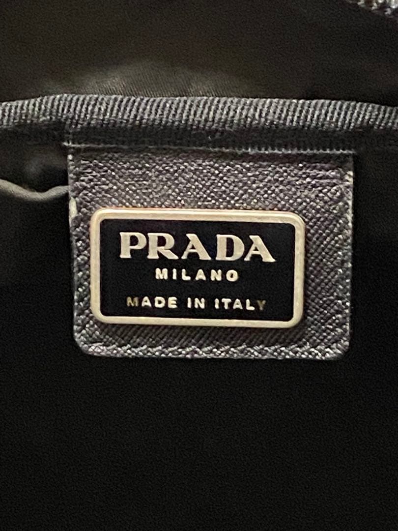 PRADA エクスパンダブル ナイロン ブリーフケース ビジネス バッグ 黒