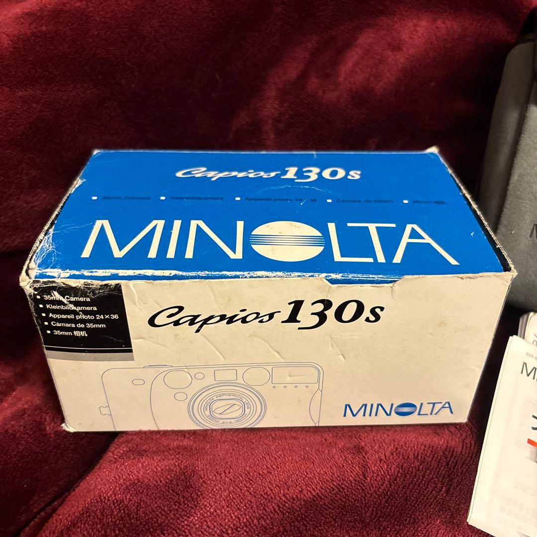 MINOLTA Capios 130s シルバー　フィルムカメラ