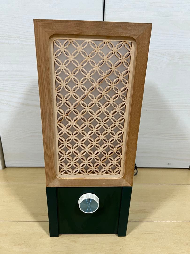 【和モダン照明】組子細工 インテリアランプ 調光式 間接照明 木製 和風ライト