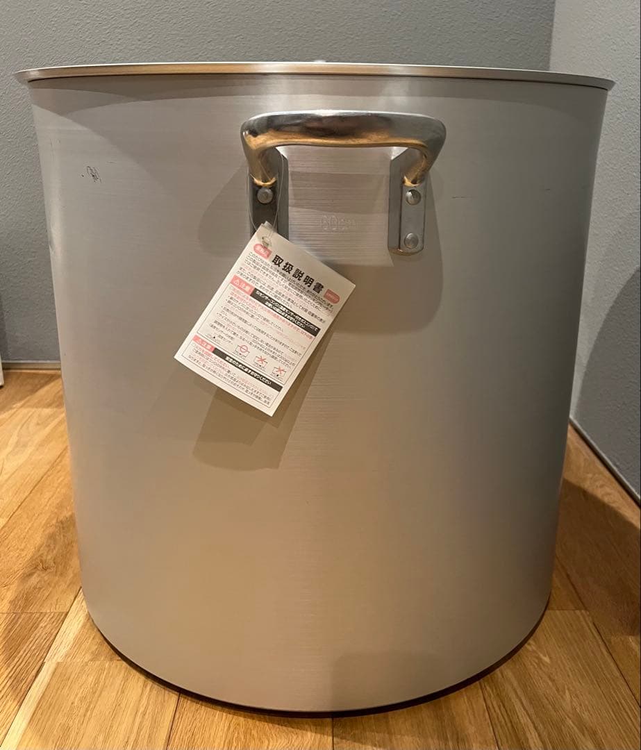 新品未使用品　北陸アルミ プロセレクト 寸胴鍋６０㎝