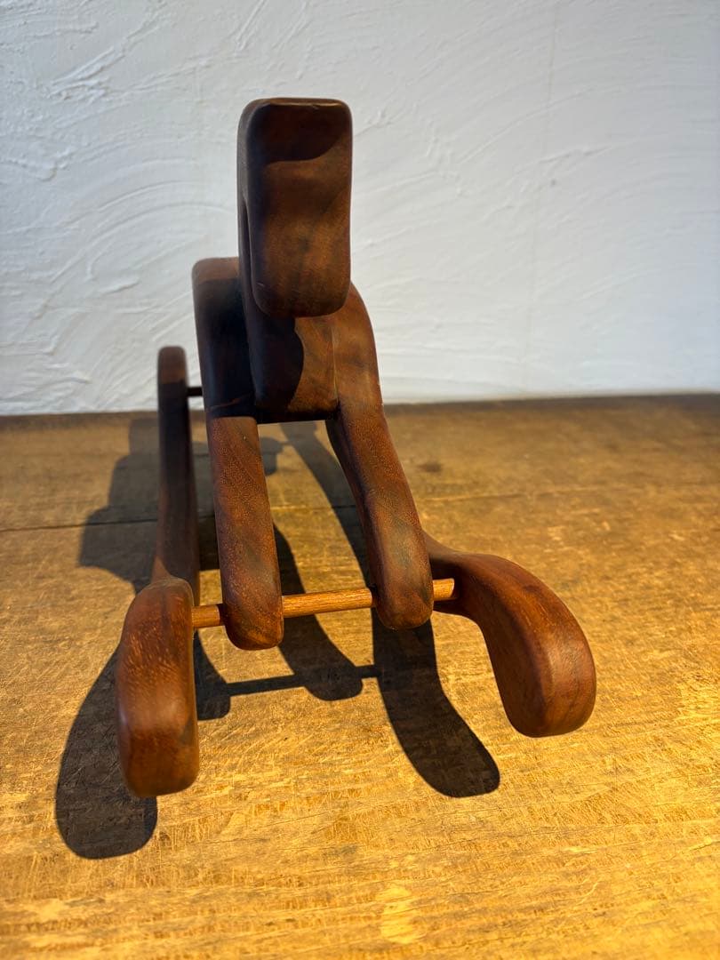 木馬　アメリカ製　ハンドクラフト