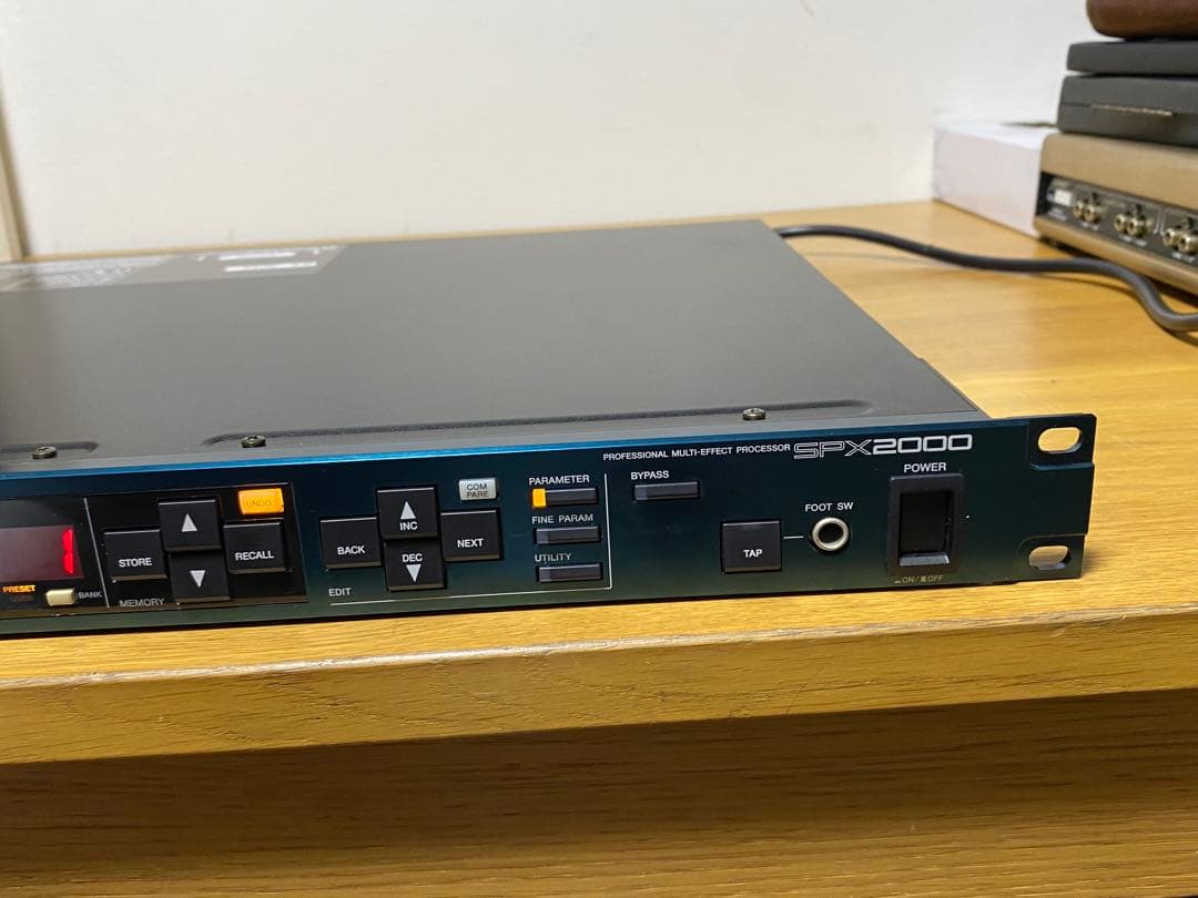 【中古 Bランク】 YAMAHA SPX2000 マルチエフェクトプロセッサー