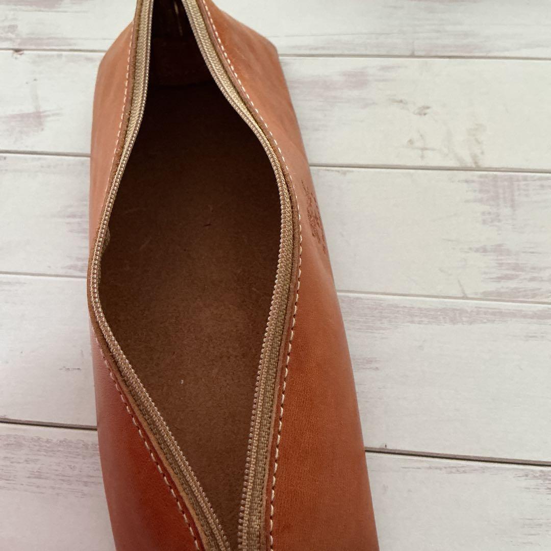 イルビゾンテ　ペンケース　ヌメ