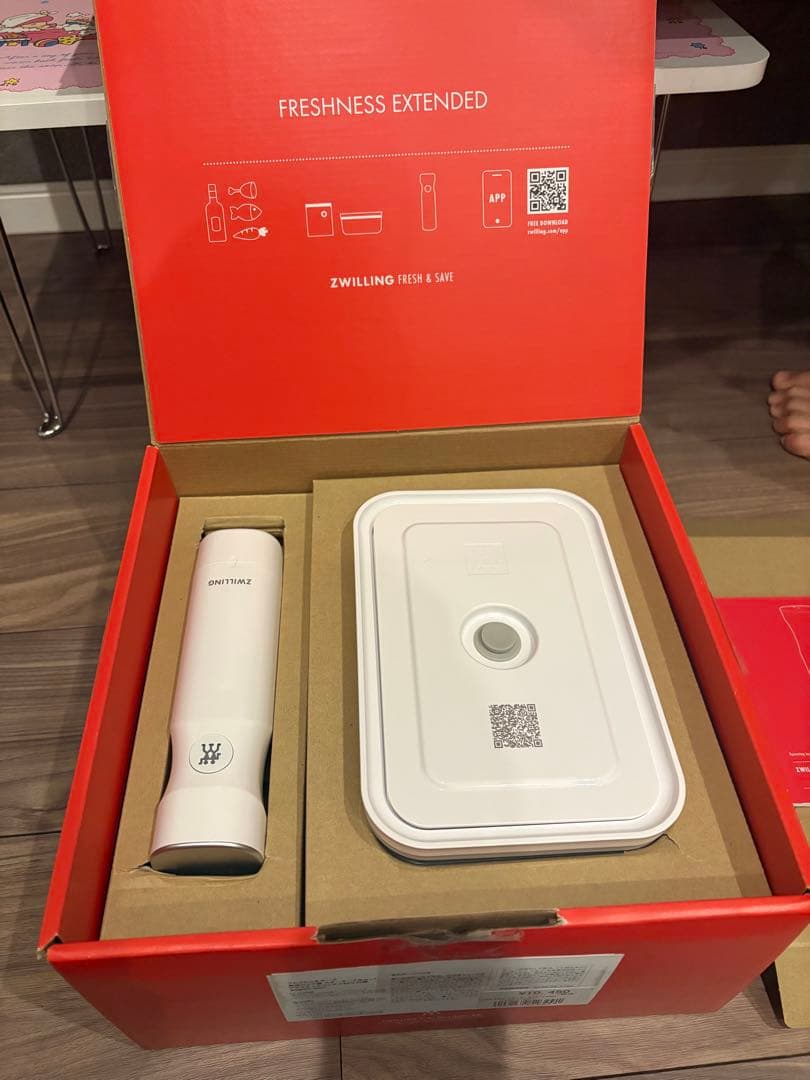 新品未使用⭐︎ZWILLING フレッシュ&セーブ真空パック機スターター7点セット