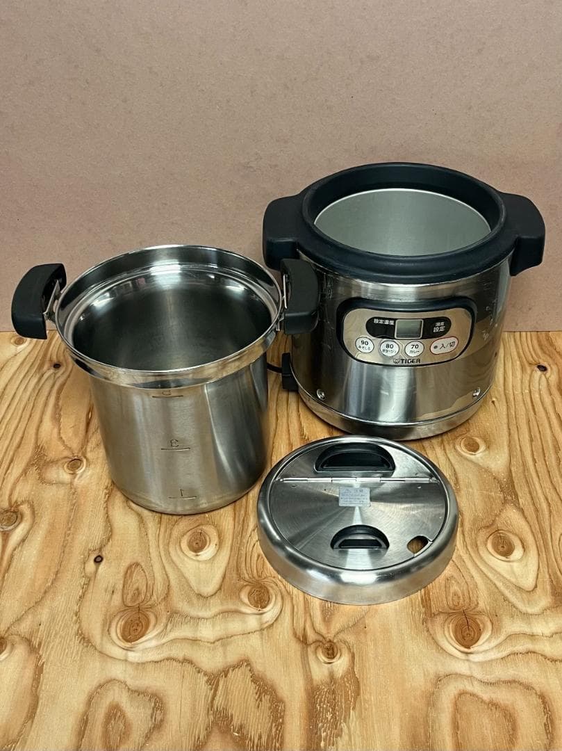 中古品 タイガー TIGER マイコン スープジャー JHI-M050 容量５L