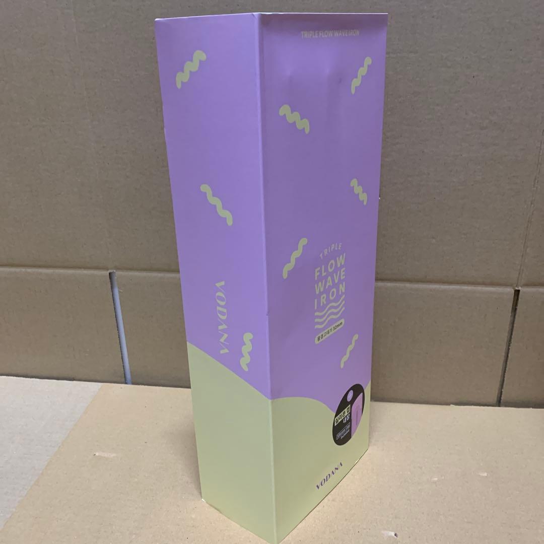新品未開封　VODANA トリプルフローウェーブアイロン