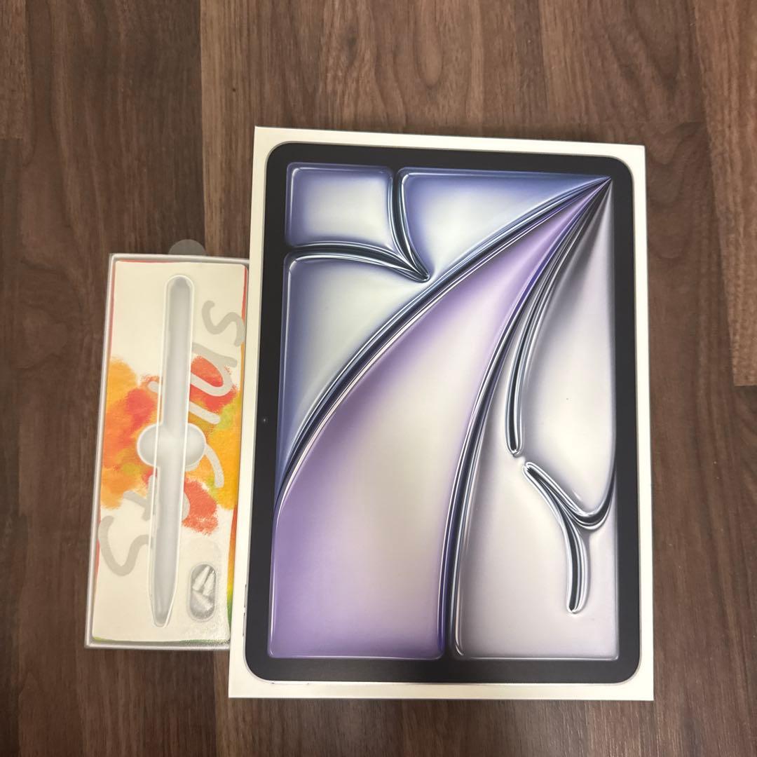 ipad air (M3) 128gb スペースグレー　ペンシルとケース付き