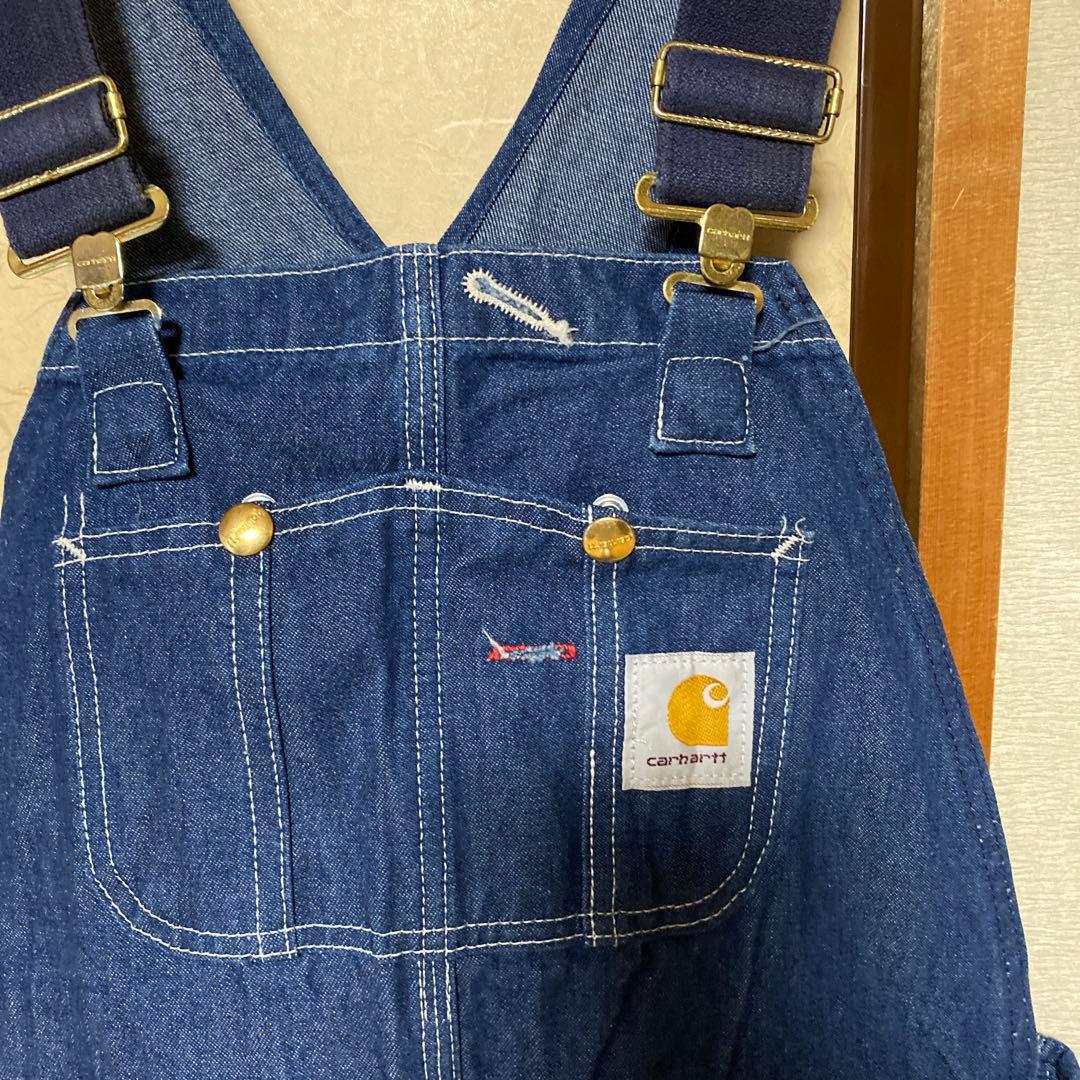【Carhartt 】オーバーオールデニムW34xL32
