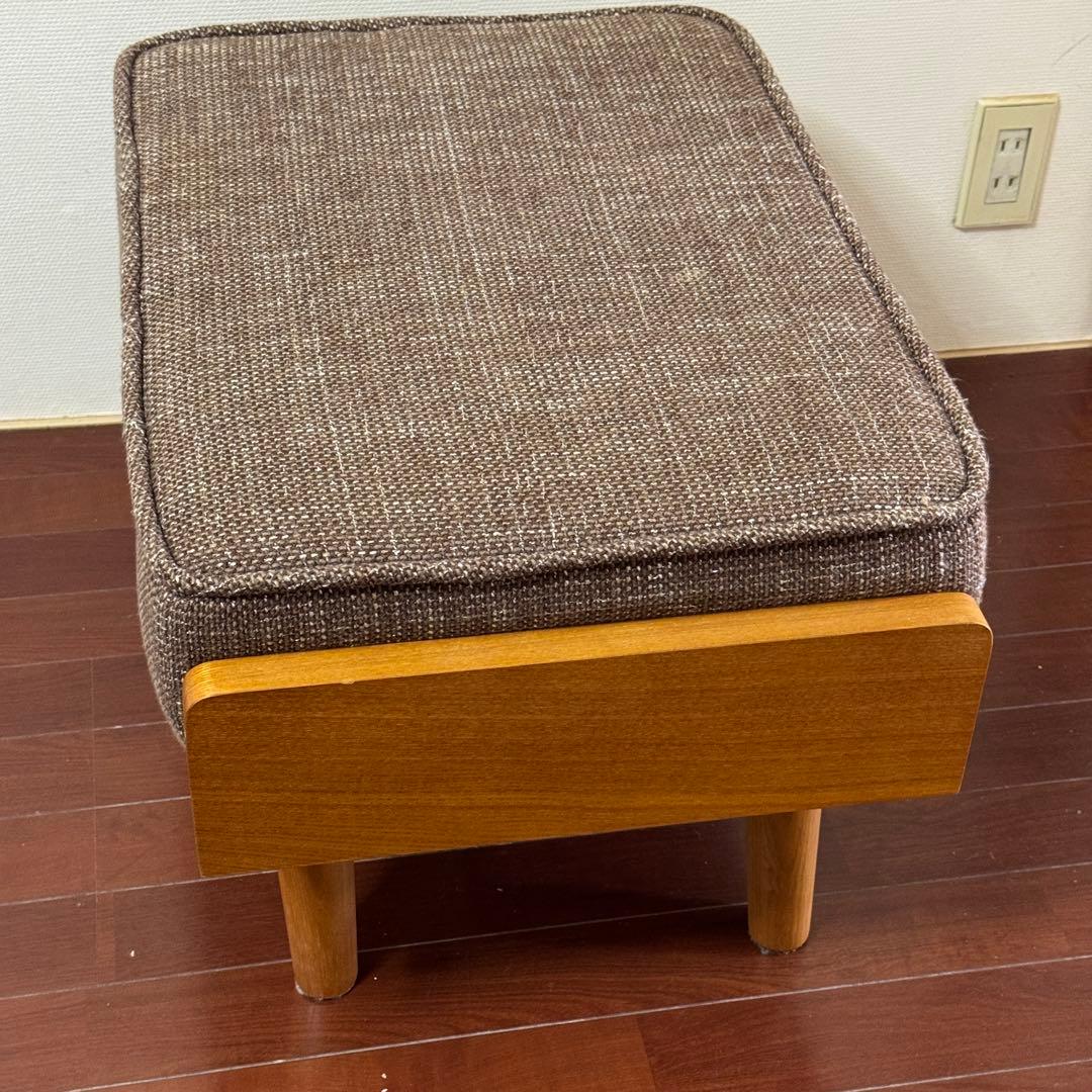 美品！unico ALBERO カバーリング　オットマン