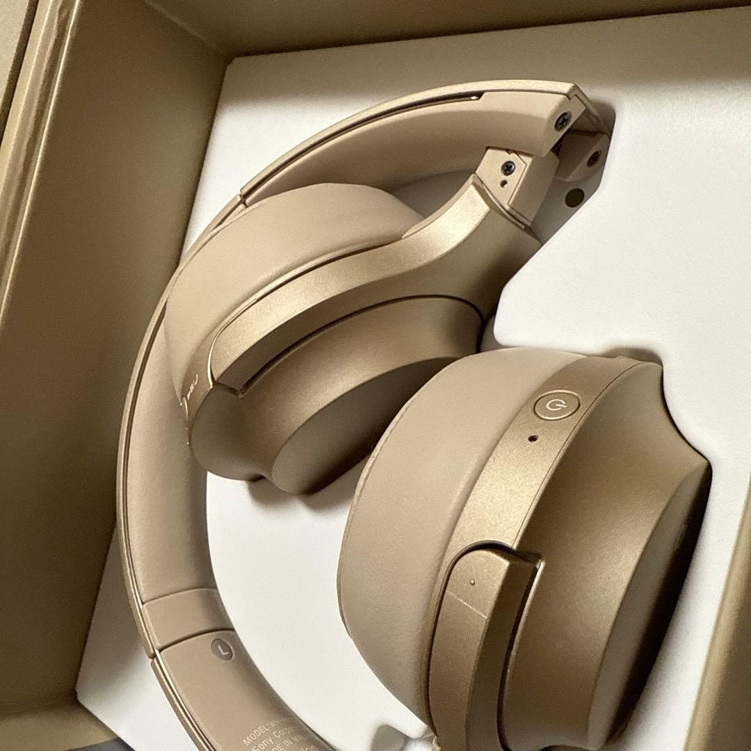 SONY h.earon2ワイヤレス WH-H800ペールゴールド