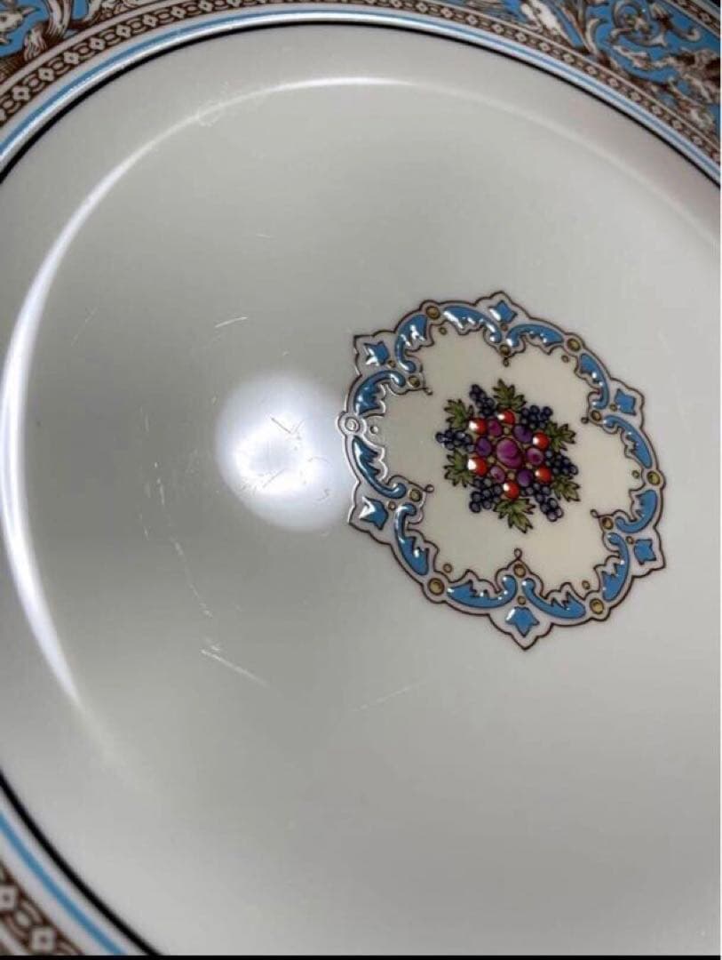 専用◇ウェッジウッドフロレンティーンターコイズプレート5枚27c