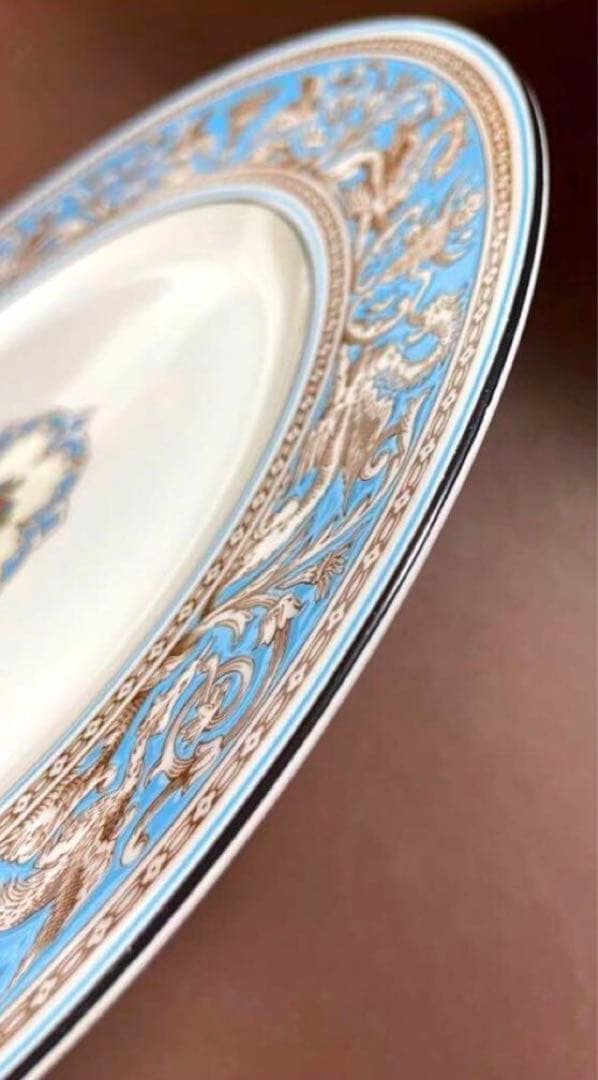 専用◇ウェッジウッドフロレンティーンターコイズプレート5枚27c