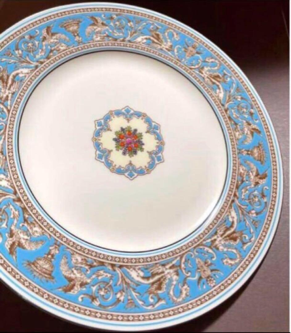 専用◇ウェッジウッドフロレンティーンターコイズプレート5枚27c