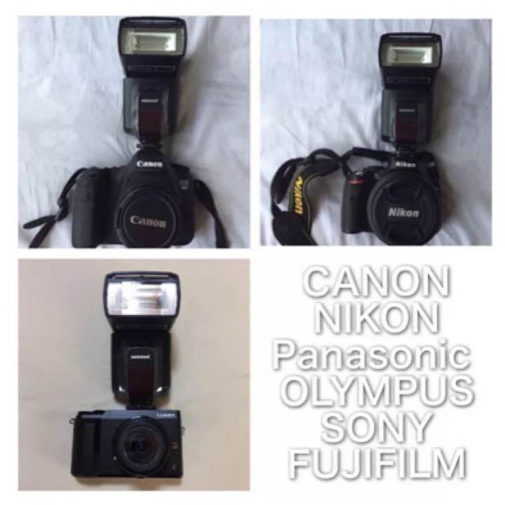 スピードライト！一眼レフカメラ&ミラーレスカメラ対応！ストロボ！照明！ライト！