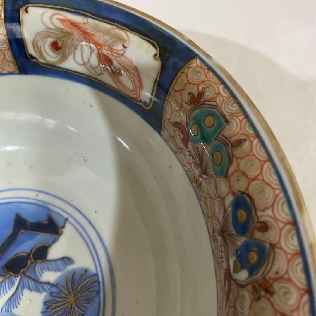 古伊万里　大鉢　骨董　アンティーク