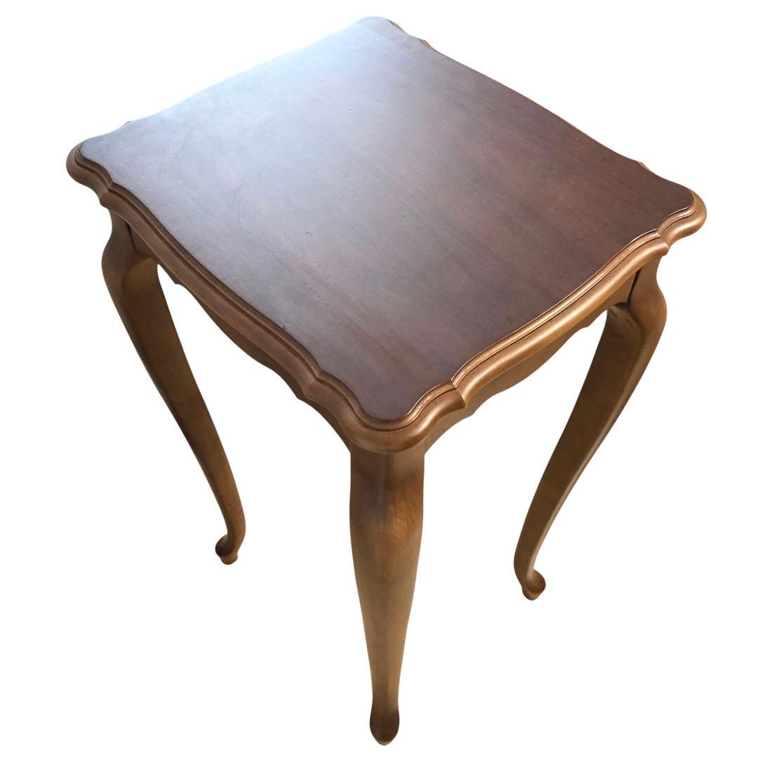 カリモク 猫脚 サイドテーブル karimoku 【美品】