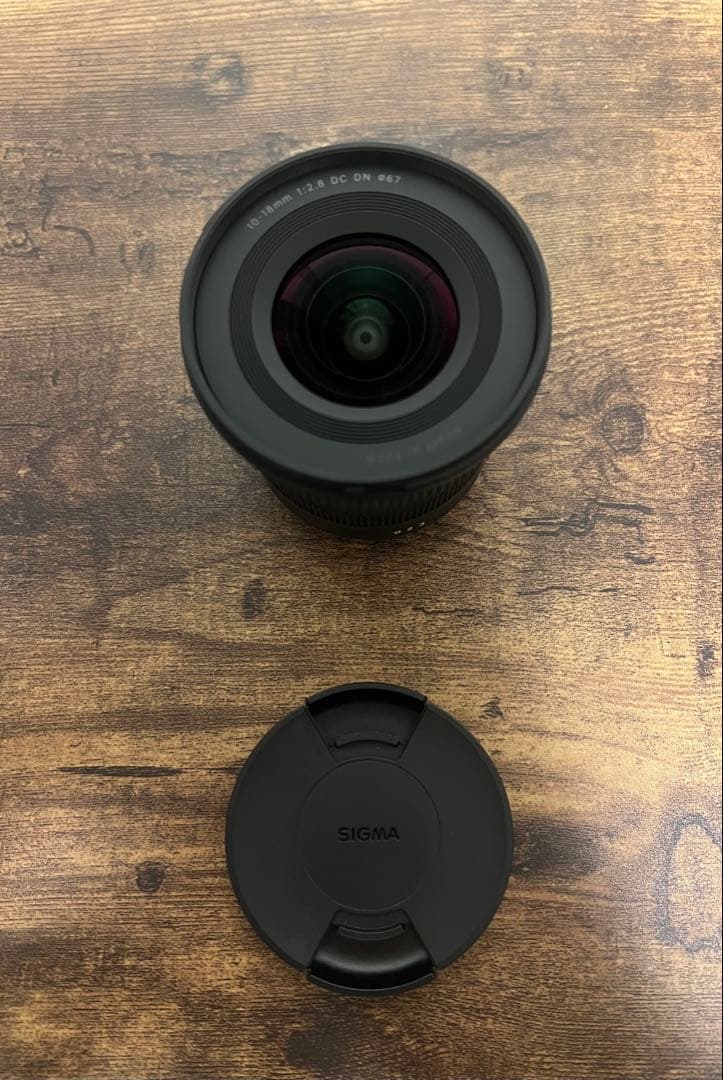 SIGMA 10-18mm F2.8 DC DN Xマウント　プロテクター付