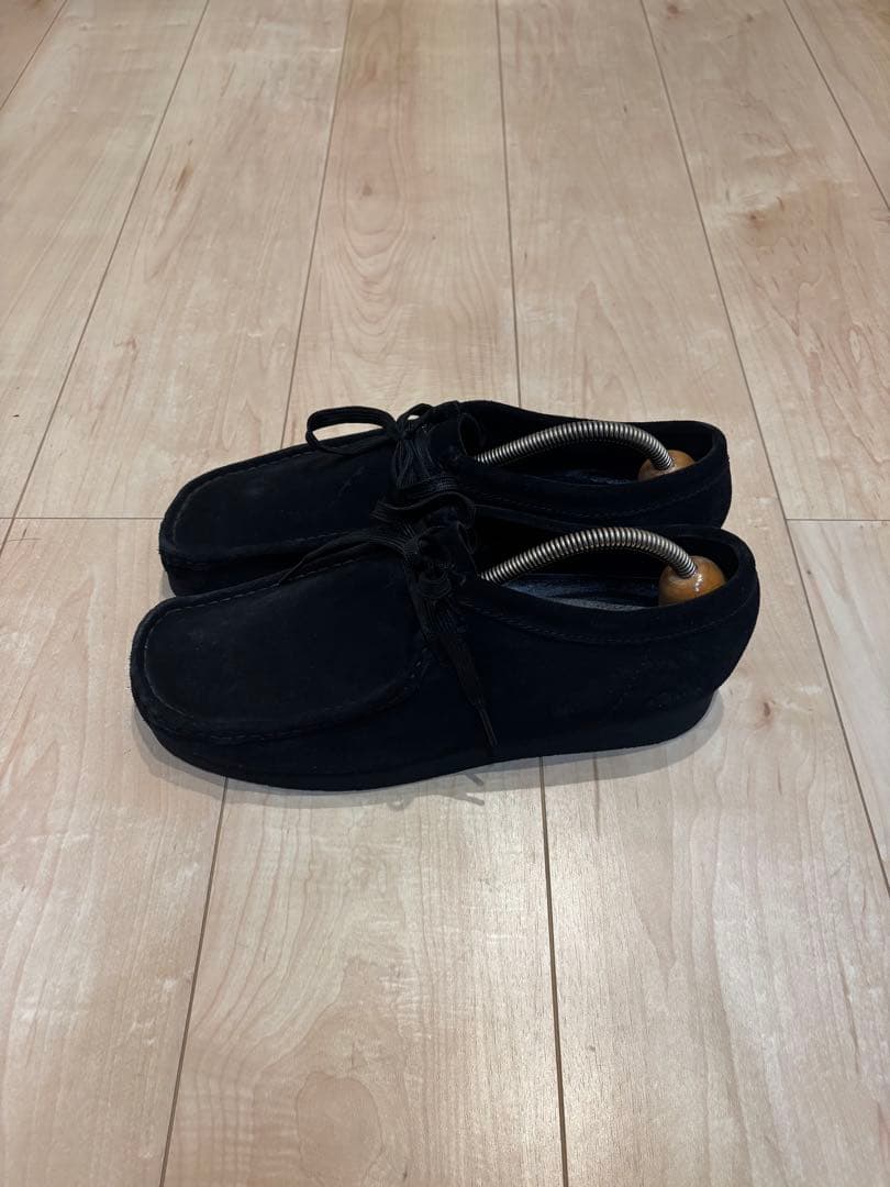 CLARKS ワラビー 27cm ブラック POPEYE min-nano