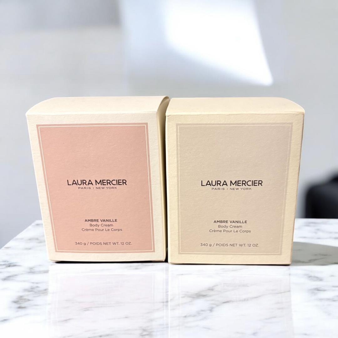 【新品未使用】 ローラメルシエ アンバーバニラ 340g 2個セットまた箱あり