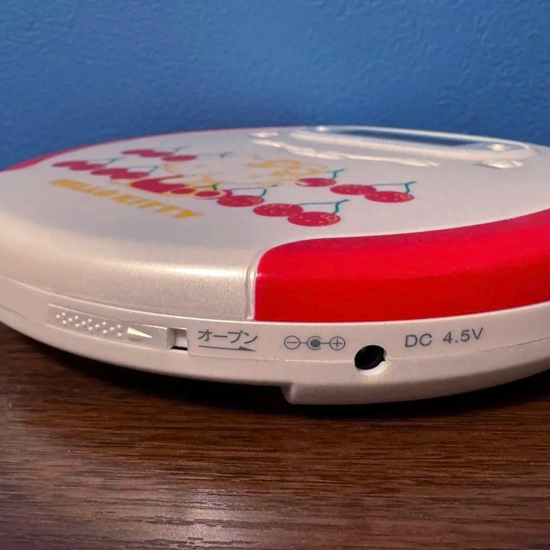 貴重極美品✨ハローキティ ポータブルCDプレイヤー レトロ 動作確認済み