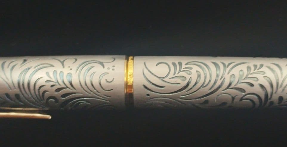 PILOT　パイロット　レディ　万年筆　唐草模様　18ｋー750