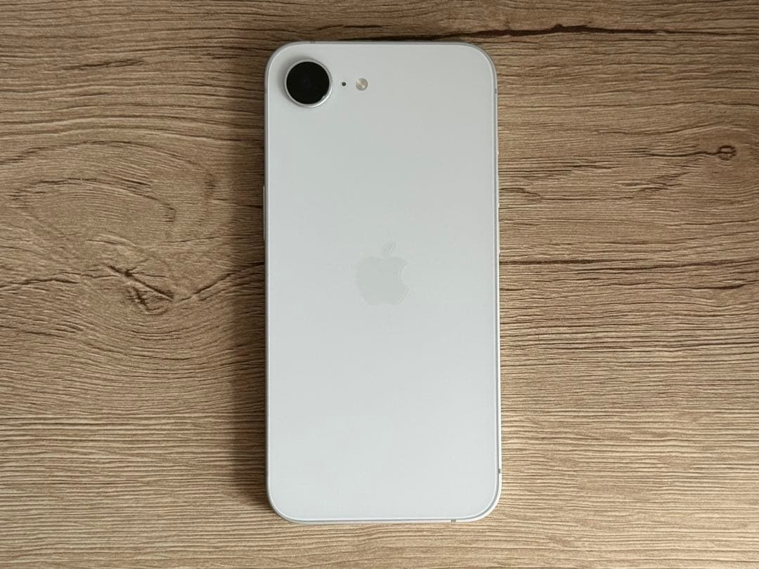 iPhone 16e 128GB ホワイト 物理SIM 2枚