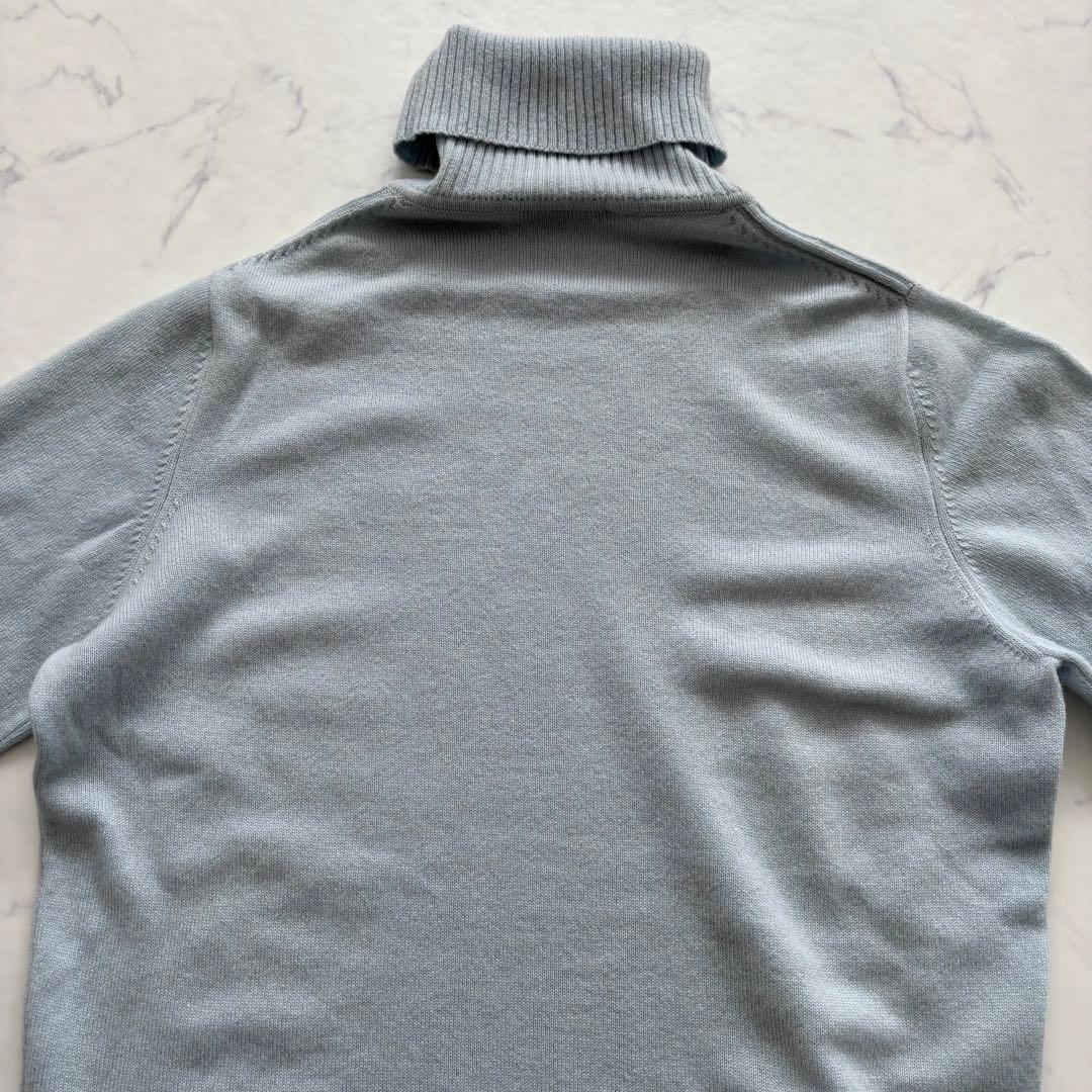 極美品 ロロピアーナ カシミヤ100% タートル ニット 46