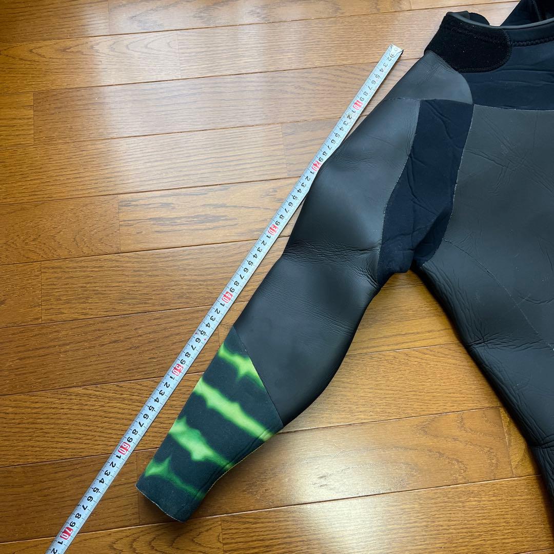 サーフィン用オーダーフルスーツ 冬用　ブラック