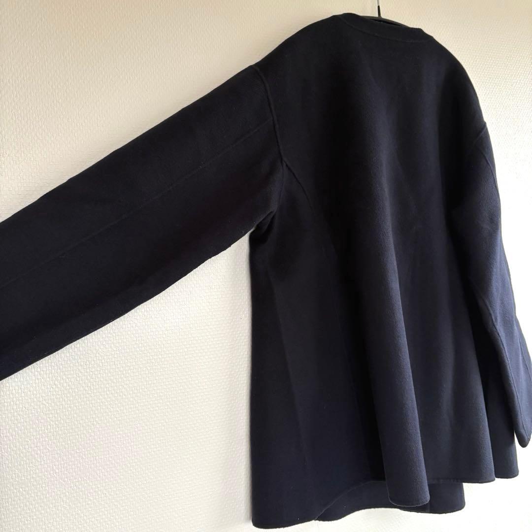 イエナ　ハミルトンラムズウール　ミドルコート　ウールコート　SLOBE IENA