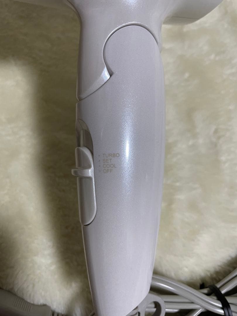 ドライヤー ゼンケン 電磁波低減 ヘアードライヤー ホワイト ZD-1000w