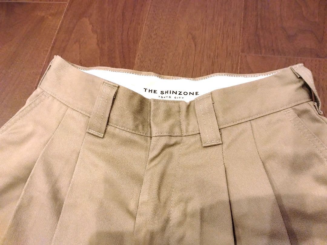 THE SHINZONE TOMBOY PANTS ベージュ 36