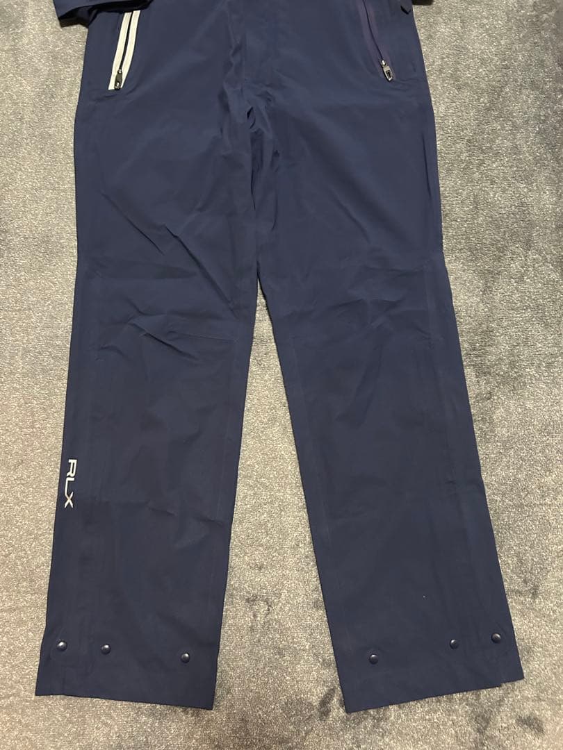 RLX ネイビー レインウェアセット